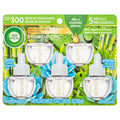 Air Wick Essential Oils Scented Oil Refills, Blue Agave & Bamboo - 5 pack, 0.67 fl oz refills