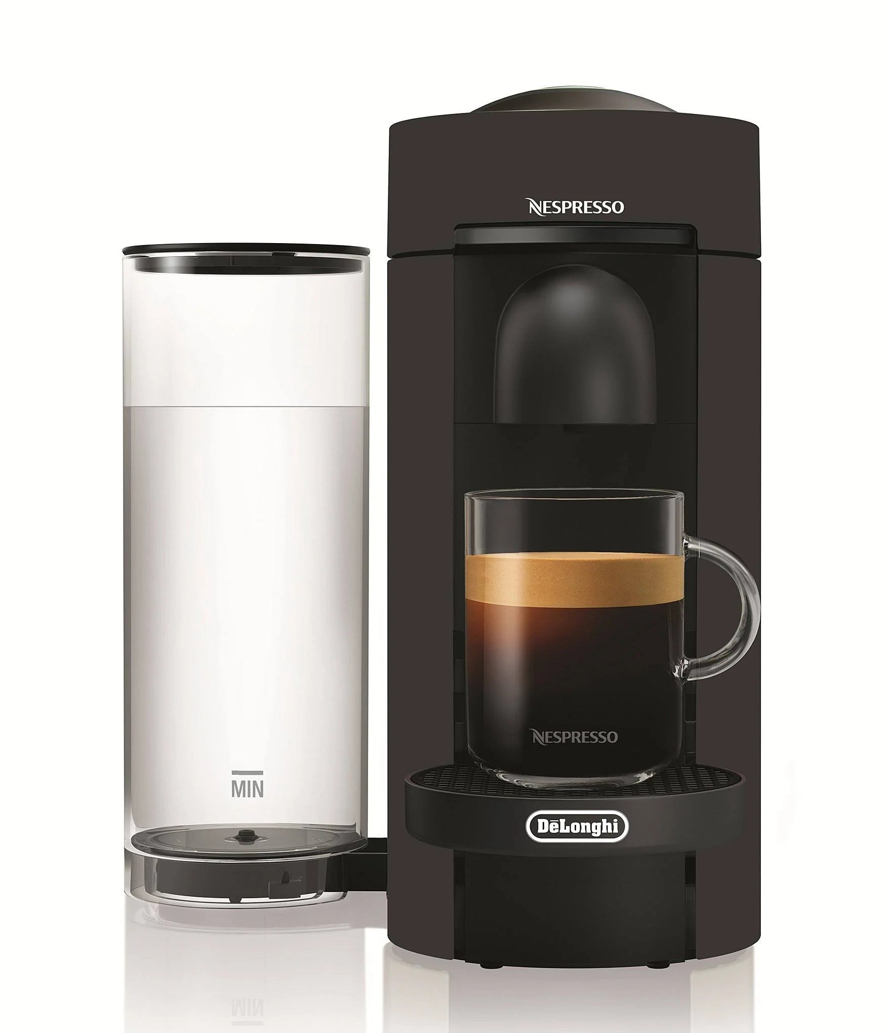 De'Longhi VertuoPlus Coffee Maker and Espresso Machine - Black Matte