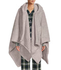 L.L.Bean Cozy Sherpa Wearable Throw Sheets Bedding Gray : One Size