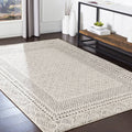 Union Rustic Calvo Gray/Beige Area Rug Size: Rectangle 5'3 inch x 7'3 inch