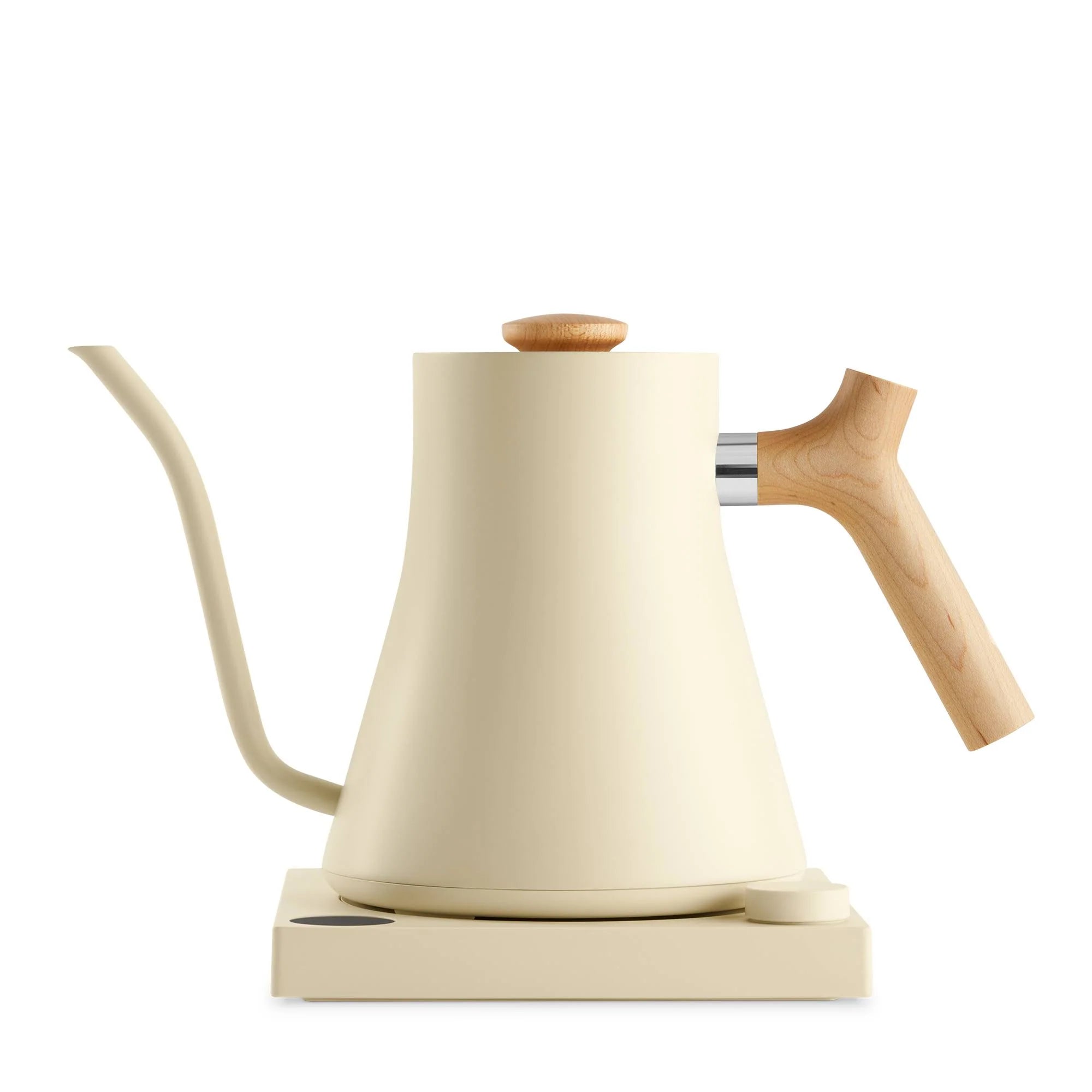 Fellow Stagg EKG Electric Kettle, in Sweet Cream/Maple | 500 ml