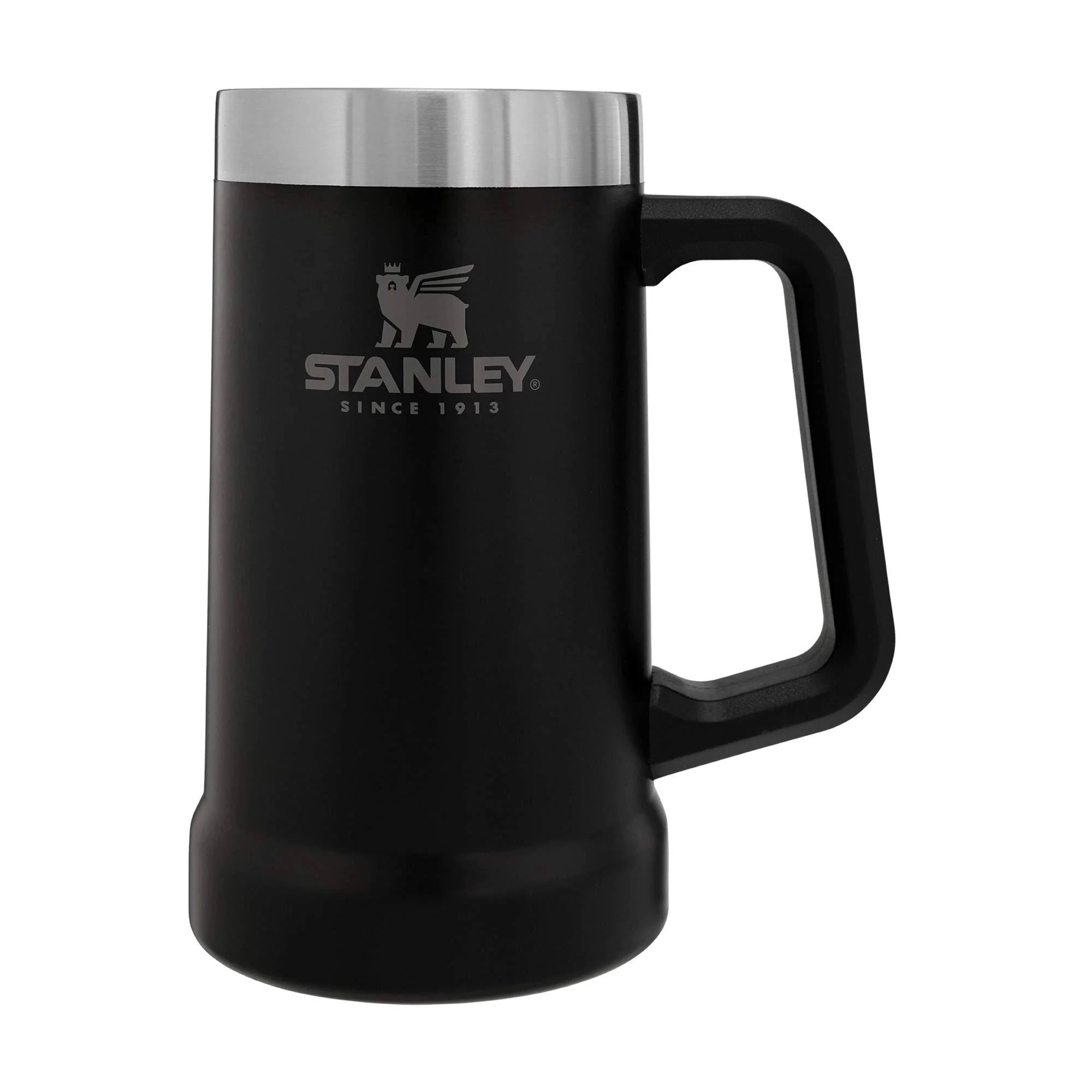 Stanley 24 oz. Adventure Big Grip Beer Stein, Matte Black