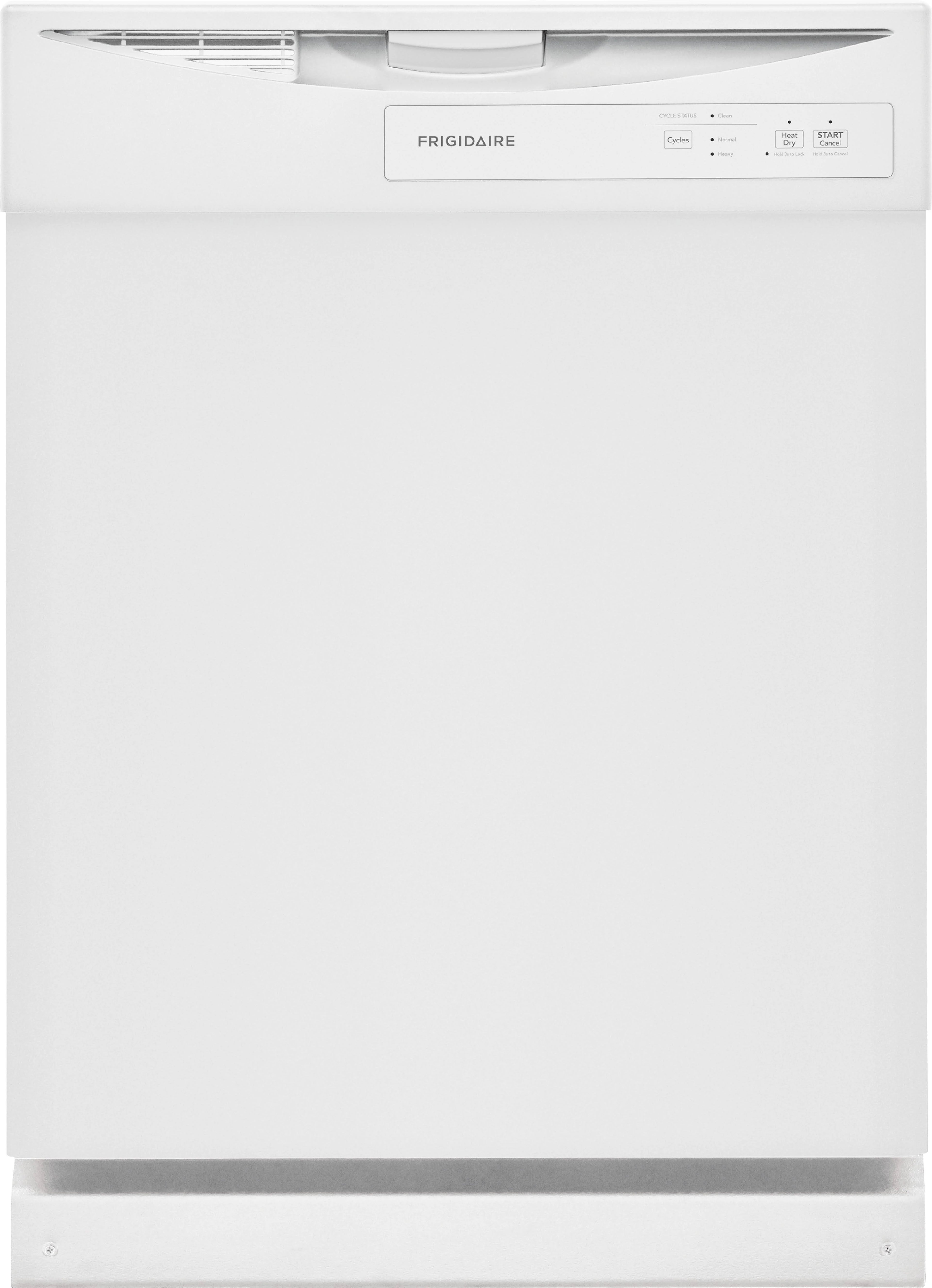 Frigidaire - 24" Built-In Dishwasher - White