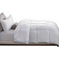 Blue Ridge Home Fashions Microfiber Down Alternative Comforter, White, King