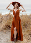 Women Holland Dress in Spice