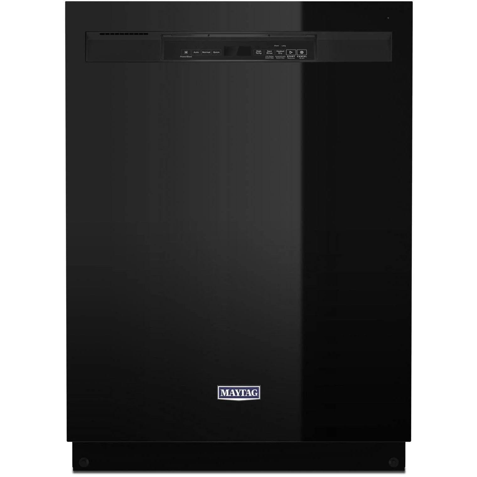 Maytag Stainless Steel Tub Dishwasher with Dual Power Filtration Black