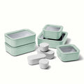 Caraway 14 Piece Glass Food Storage Set - Mist