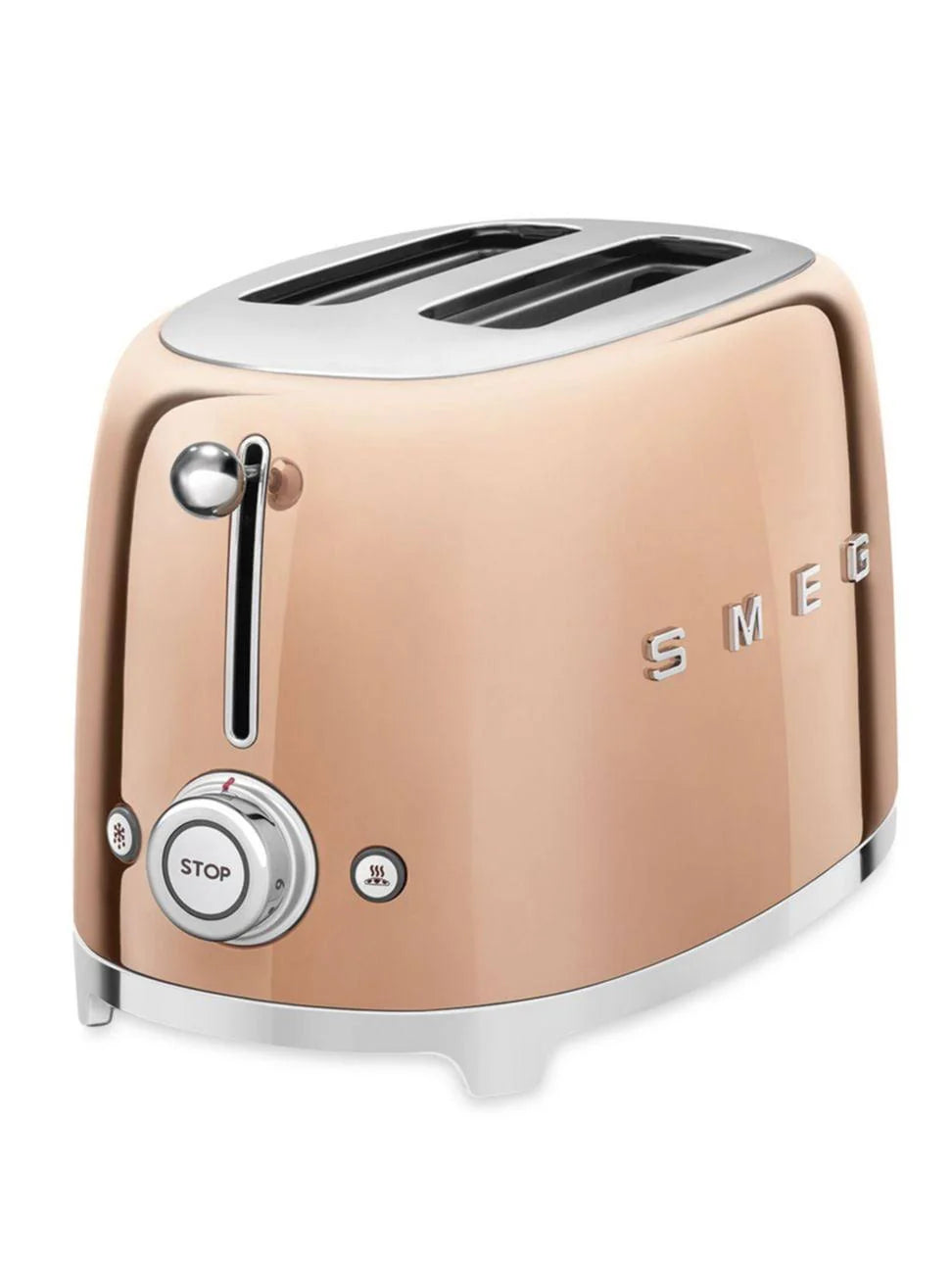 Smeg 2 Slice Retro Toaster (Rose Gold)