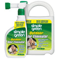 Simple Green Outdoor Odor Eliminator for Pets Dogs Ideal for Artificial Grass & Patio (32 oz Hose End Sprayer & 1 Gallon Refill)