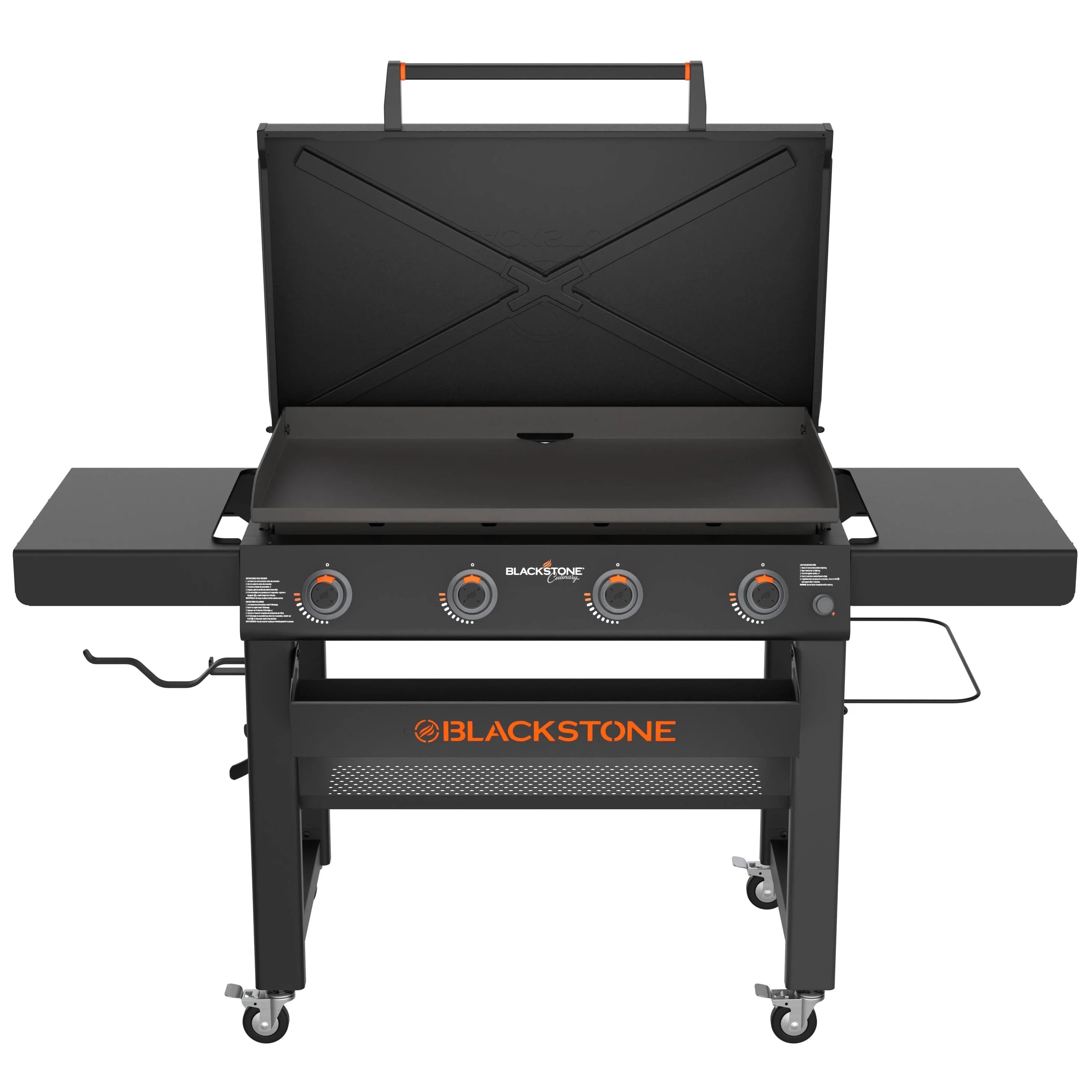 Blackstone 36-in Culinary Omnivore Griddle with Hood 4-Burner Liquid Propane Flat Top Grill | 2162