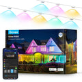Govee Permanent Outdoor Lights, Smart RGBIC Outdoor Lights with 75 Scene Modes, 150ft with 108 LED Eaves Lights IP67 Waterproof for Valentines Day