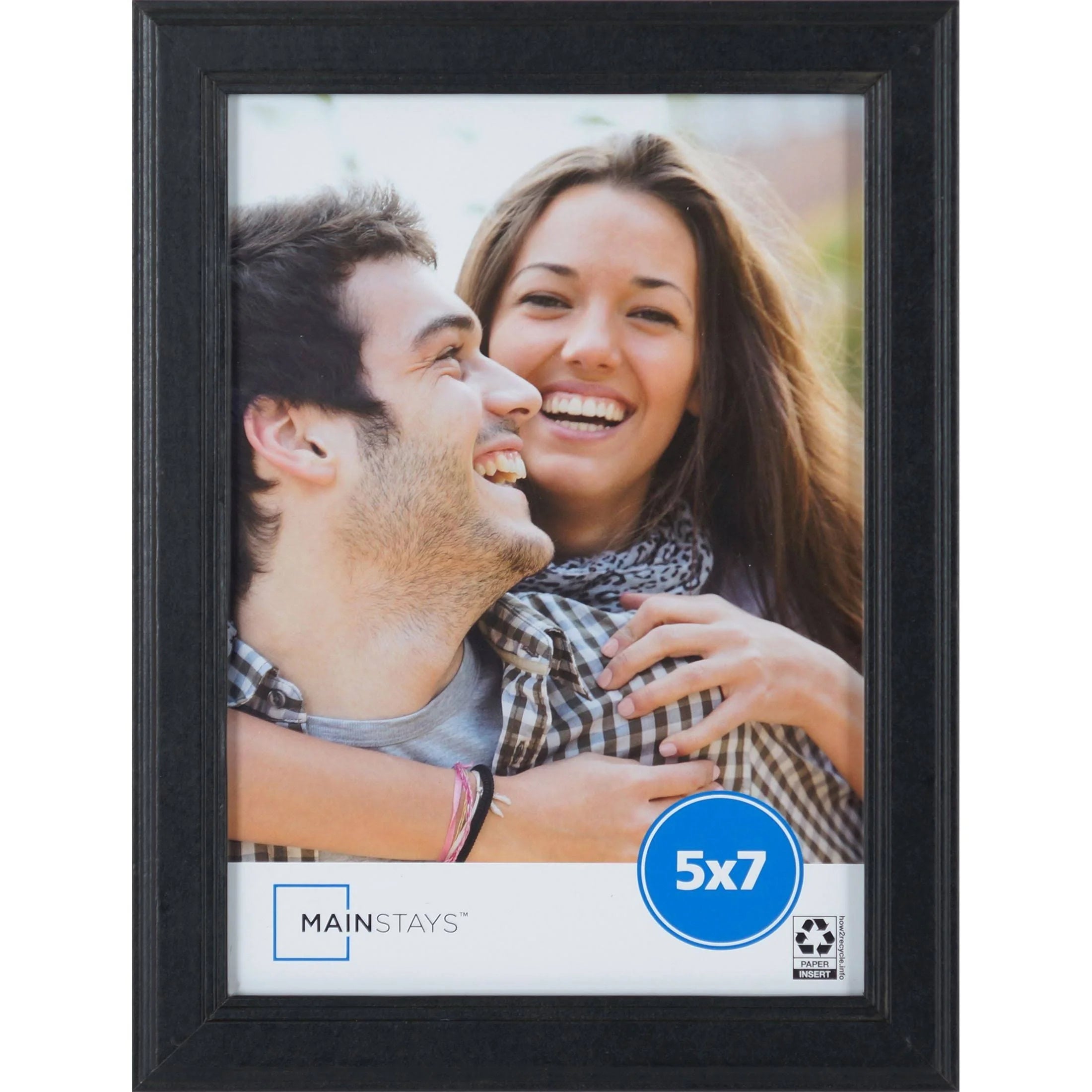 Mainstays 5x7 Step Black Gallery Wall Picture Frame