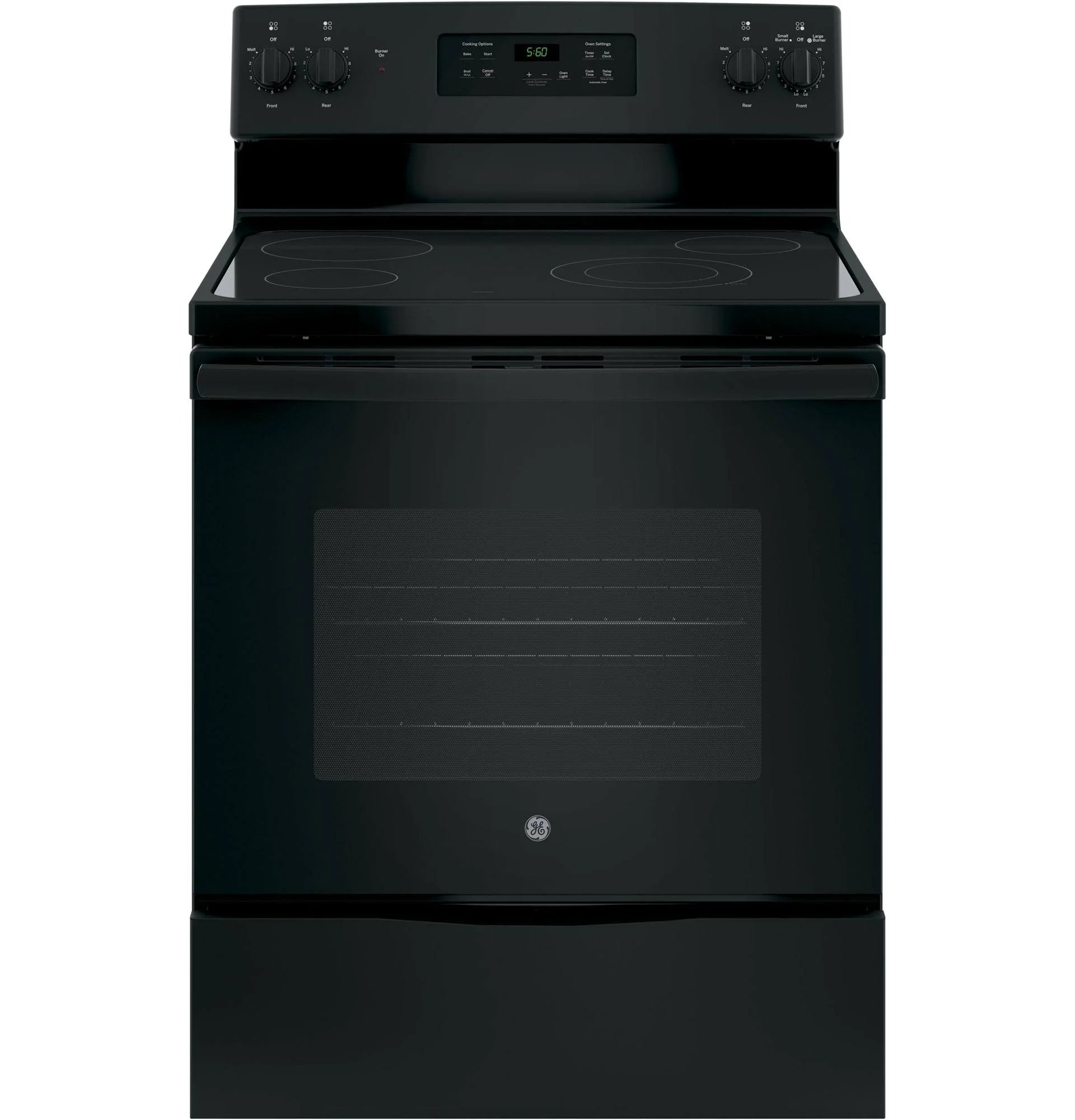 GE JBS60DKBB 30" Freestanding Electric Range - Black