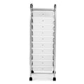 Clear 10 Drawer Rolling Organizer by Recollections 10468254