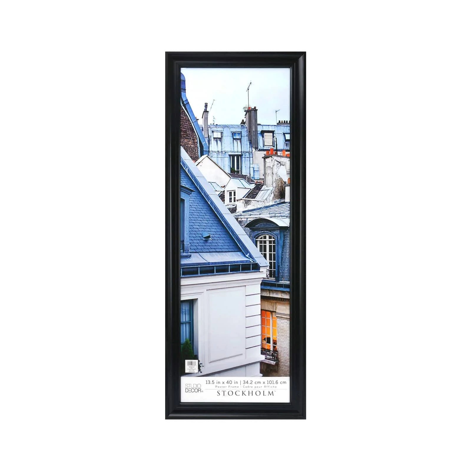 Studio Decor 13.5" Stockholm Black Poster Frame - Each
