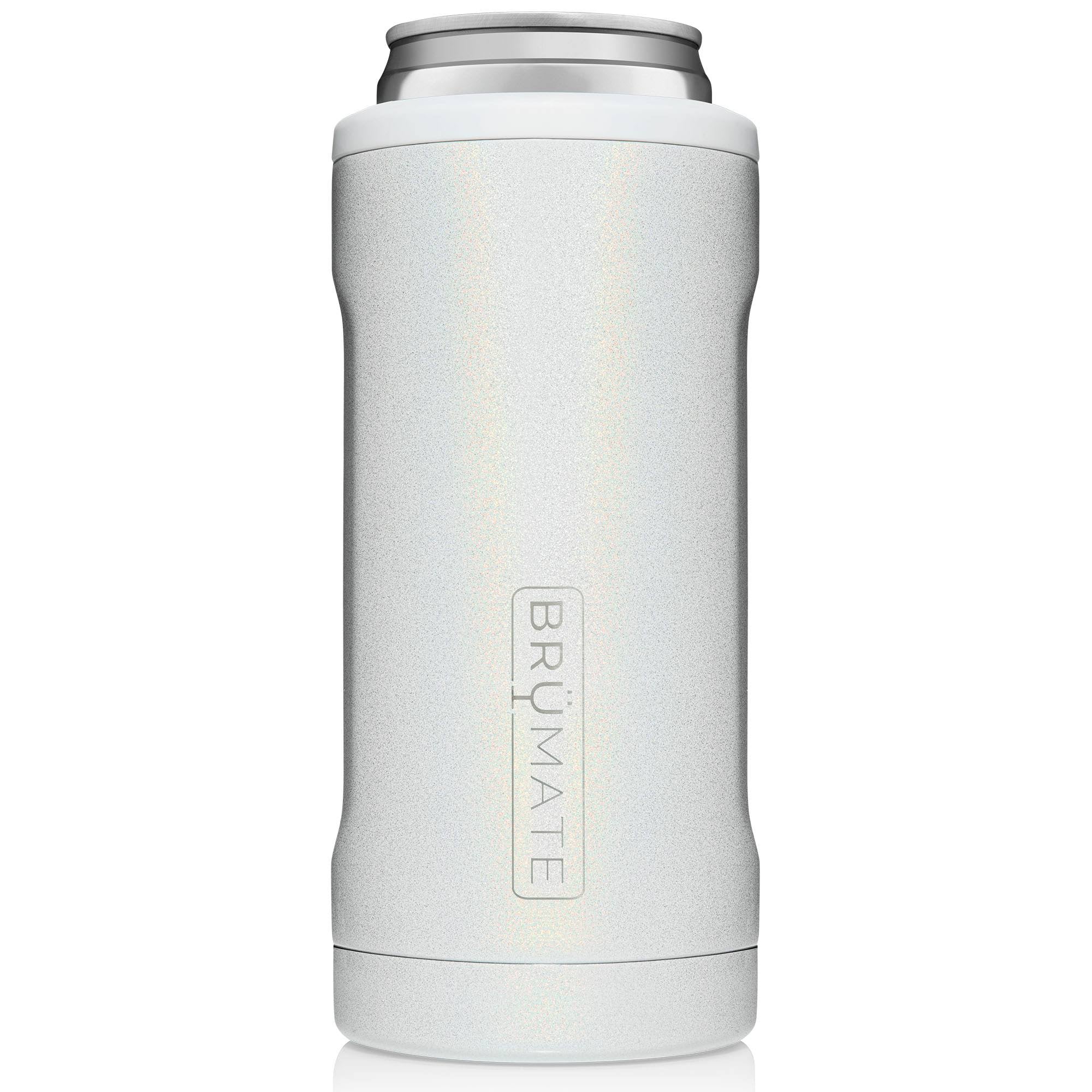 BruMate Hopsulator Slim Glitter Can Cooler, 12Oz