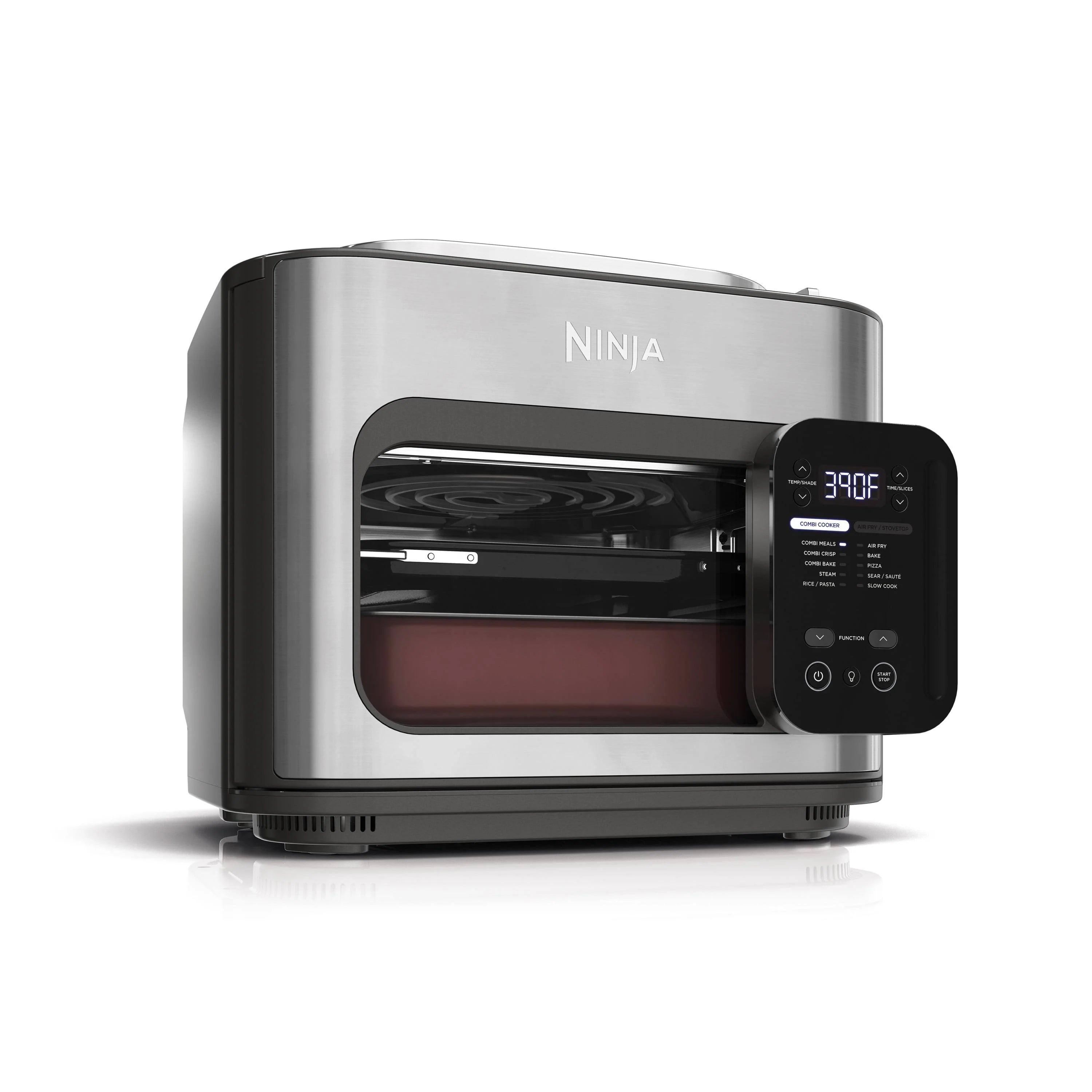 Ninja Combi All-in-One Multicooker, Oven, and Air Fryer, 10-in-1 Functions, Stainless Steel, SFP700
