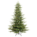 Puleo International 7.5' Pre-Lit Aspen Green Fir Tree