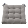 Mainstays Gray Color Textured Chair Seat Pad Chair Cushion - Each