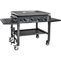 Blackstone 4-Burner 36" Griddle Cooking Station with Side Shelves