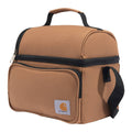 Carhartt Insulated 12 Can Two Compartment Lunch Cooler - Brown