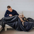 Big Blanket Co. The 10 Foot Blanket Original Stretch Blanket // Smoke