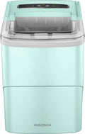 Insignia - 26 lb. Portable Icemaker with Auto Shut-Off - Mint