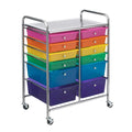 Simply Tidy Multicolor 12 Drawer Rolling Cart