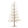 Electric Snowy Artificial Lighted Tree and Branches The Holiday Aisle
