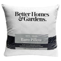 Better Homes and Gardens Euro Pillow, White