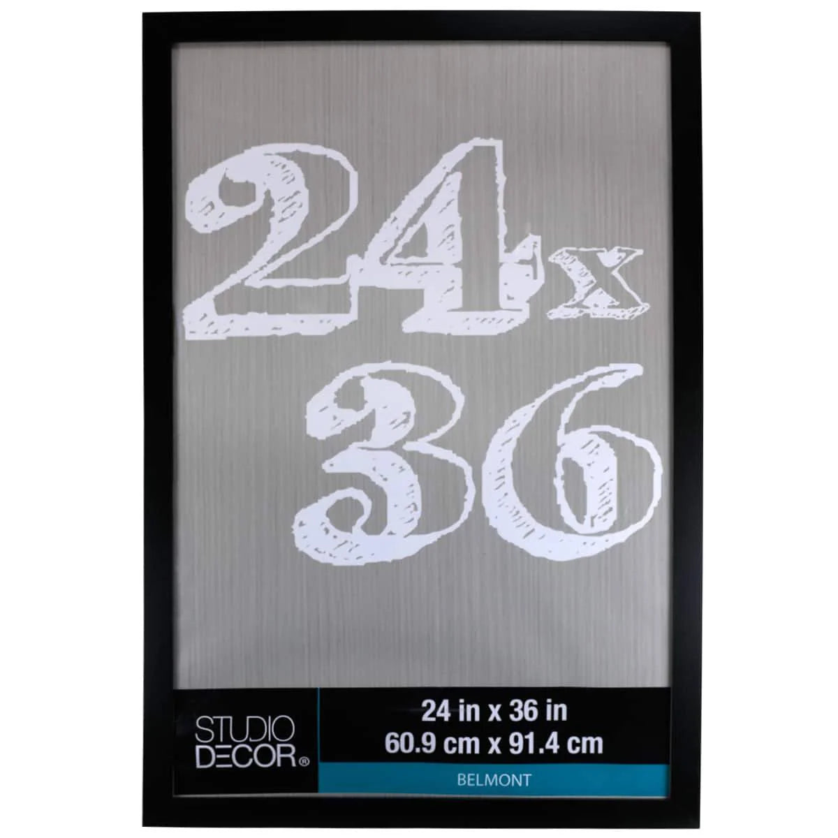 Studio Decor Belmont Frame - Black - 24"