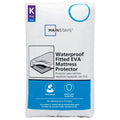Mainstays Waterproof Eva Fitted Mattress Protector - King, White