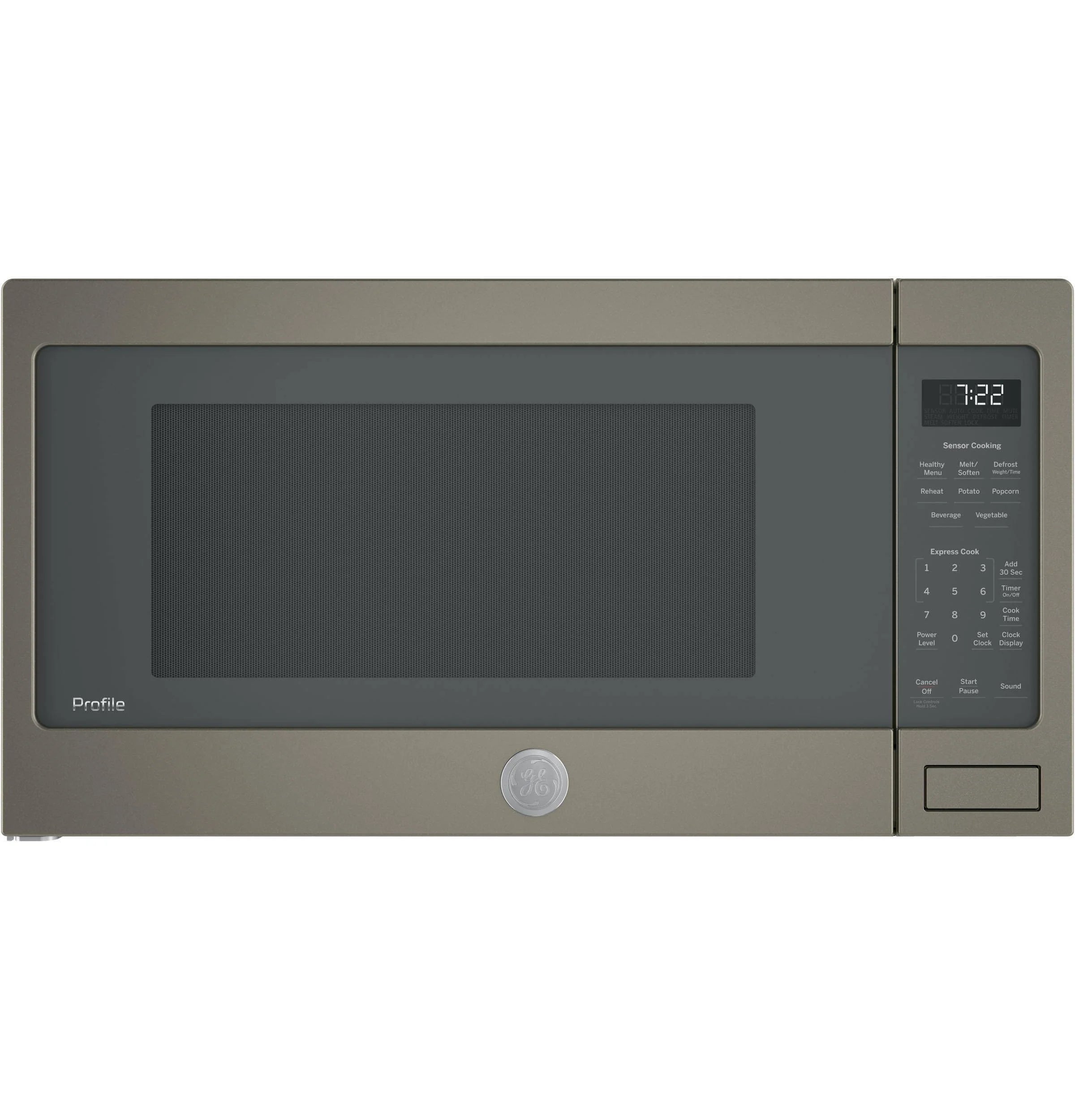 GE PES7227ELES Profile 2.2 Cu. ft. Slate Countertop Microwave