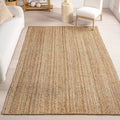 10'x13' Hand Woven Rigo Jute Area Rug Natural - nuLOOM