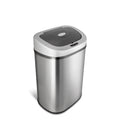 Nine Stars Motion Sensor Touchless 21.1 Gal Trash Can Stainless Steel