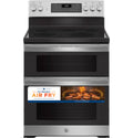 GE JBS86SPSS 30" Free-Standing Electric Double Oven Convection Range - Stainless Steel