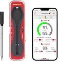 ThermoPro TempSpike Bluetooth Grill Thermometer with Wire-Free Probe - Red/Black