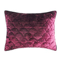 Levtex Ellora Velvet Plum Standard Sham
