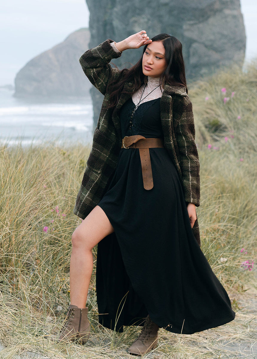 Women Holland Dress in Black