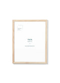 Opposite Wall (11x14 in 28x36 cm) Natural Solid Oak Wood Picture Frame Poster Frame Wall Photo Frame