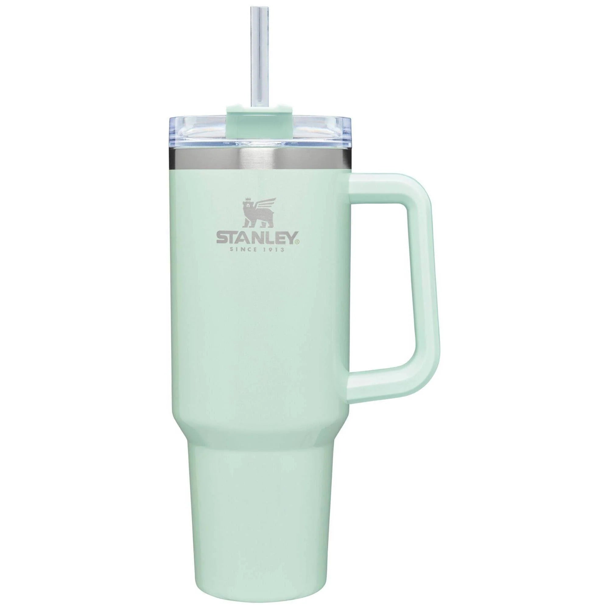Stanley Dining | Stanley - Spearmint Pearlescent 40 oz. Adventure Quencher Tumbler (Mint) | Color: Green | Size: Os | Littlehomeshop's Closet
