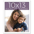 10x13 White Picture Frame - Wood Picture Frame Complete with UV - Bianca