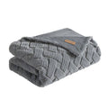 Koolaburra by Ugg Crystelle Faux Fur Throw, Grey, 50x70