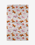 Geometry - Dog Ornaments Tea Towel (default)