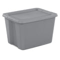 Sterilite 18 Gallon Tote Box Plastic, Gray