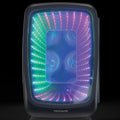 Frigidaire 6 Can Mini Retro LED Light Up Beverage Fridge, EFMIS179