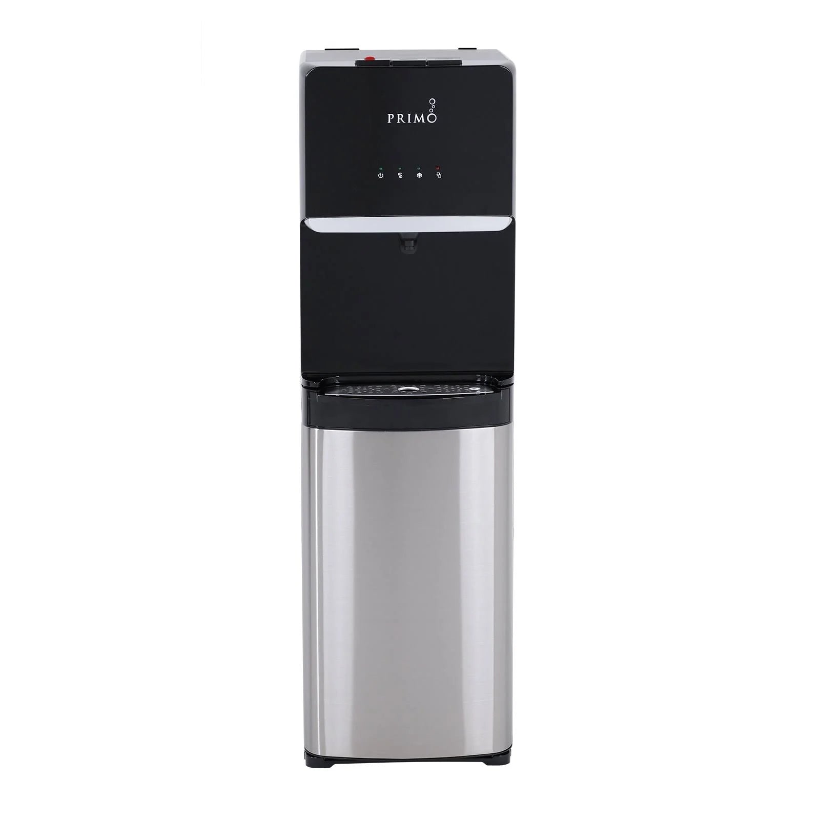 Primo Deluxe Bottom Loading Stainless Steel Water Dispenser - Black - Each