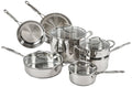 Cuisinart 77-11g Chef's Classic Stainless 11-Piece Cookware Set