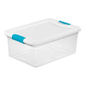 Sterilite 15 qt Latching Storage Tote, White - 1 count