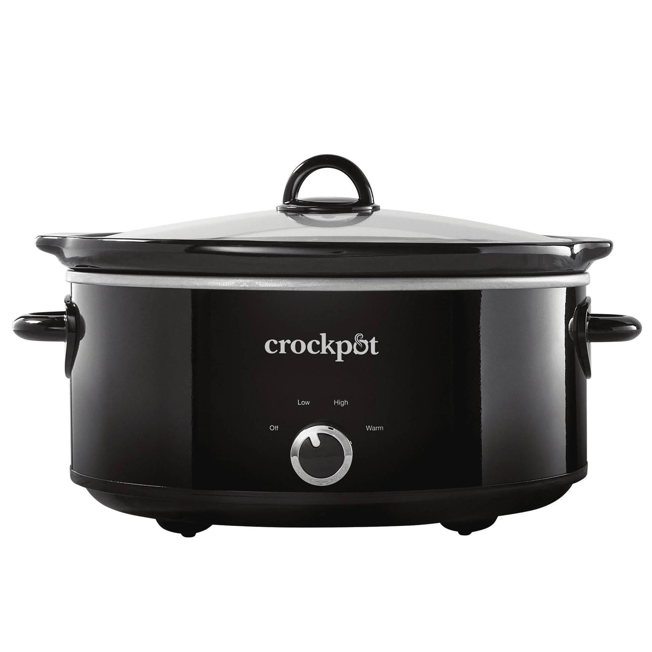 Crock-pot 7 Quart Manual Black Slow Cooker